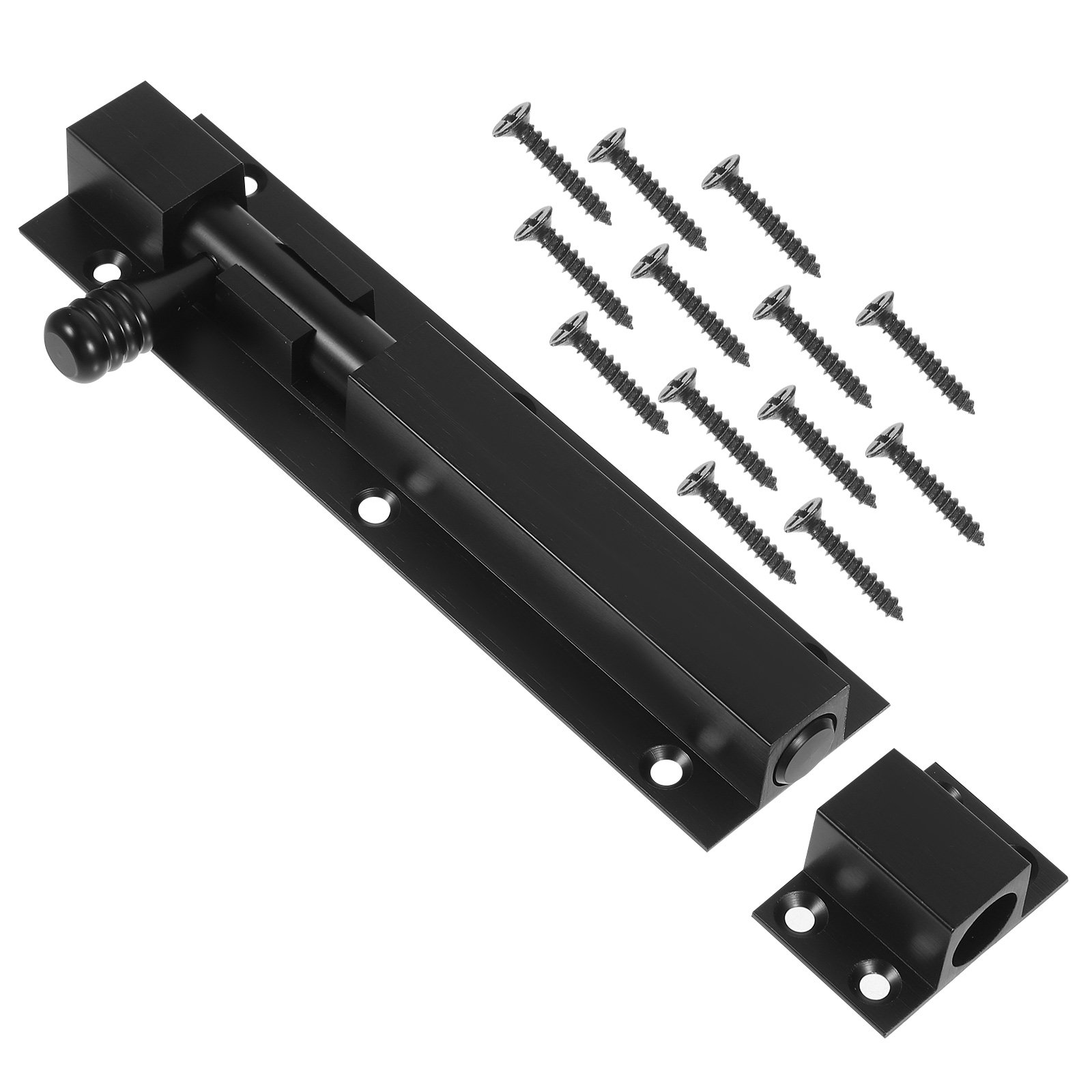Barrel Bolt Slide - Aluminum Alloy Door Latch Bolt Sliding