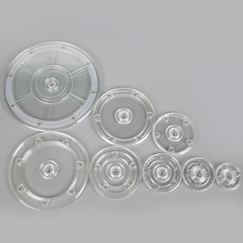 Turntable Acrylic 360 Rotating - Furniture Hardware Display ulasan dan harga