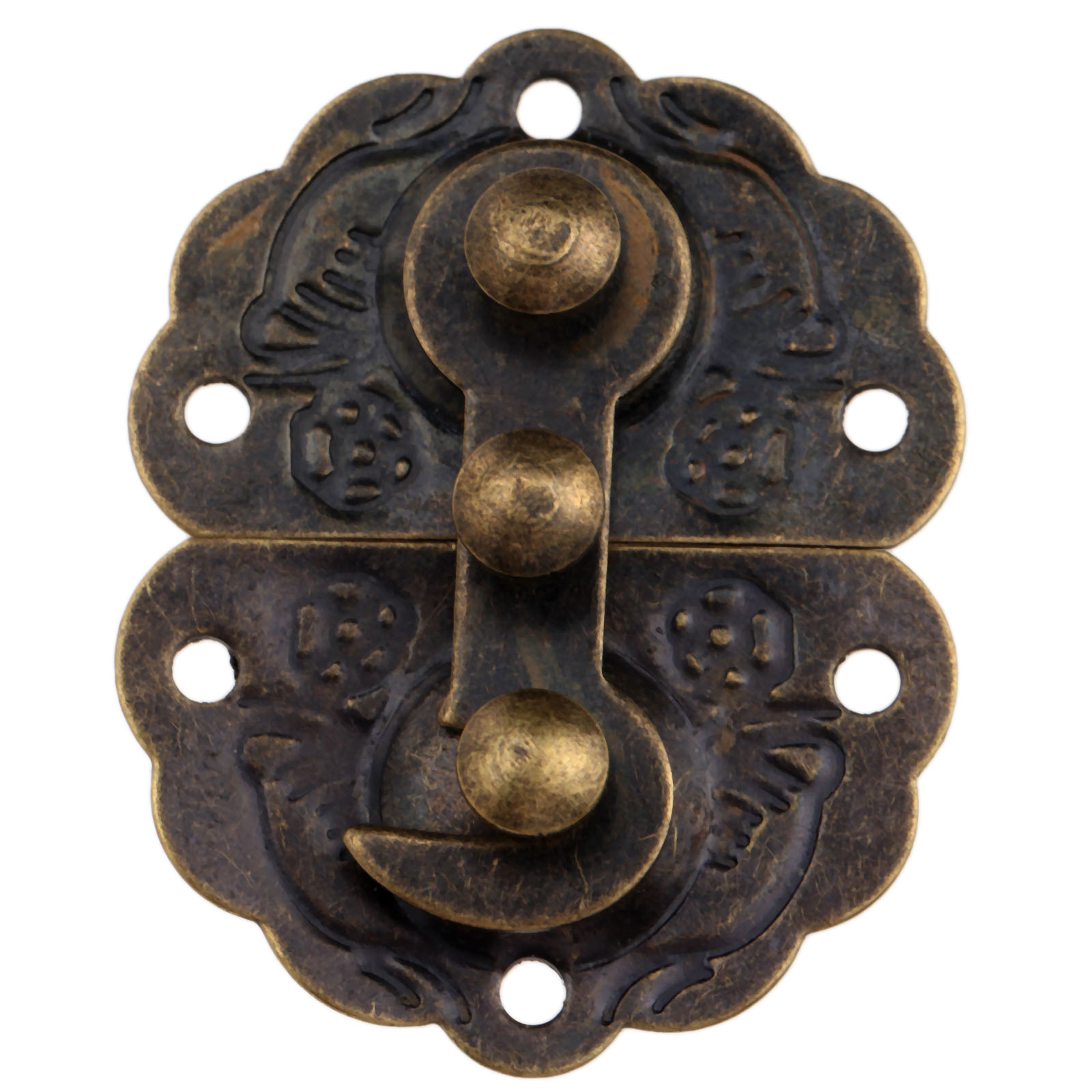 1pc Antique Bronze Box Latch H - Furniture Hardware Antique ulasan dan harga