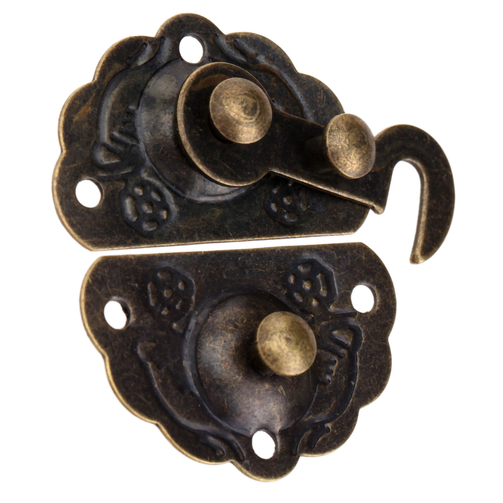 1pc Antique Bronze Box Latch H - Furniture Hardware Antique ulasan dan harga