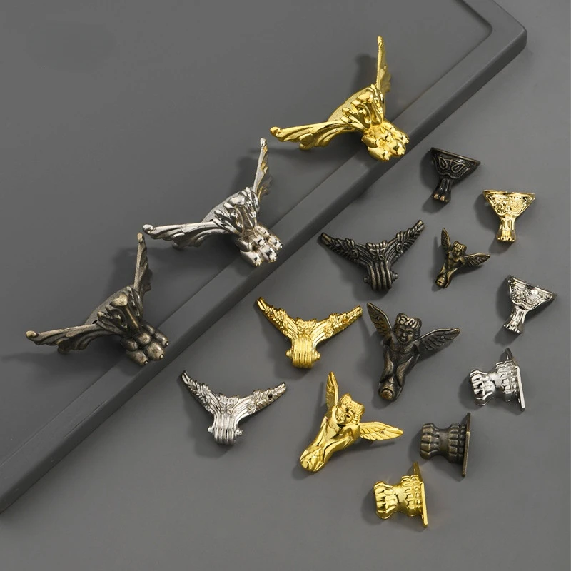 8pcs Antique Corner Brackets Z - Furniture Hardware Antique ulasan dan harga