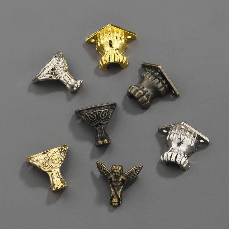 8pcs Antique Corner Brackets Z - Furniture Hardware Antique ulasan dan harga