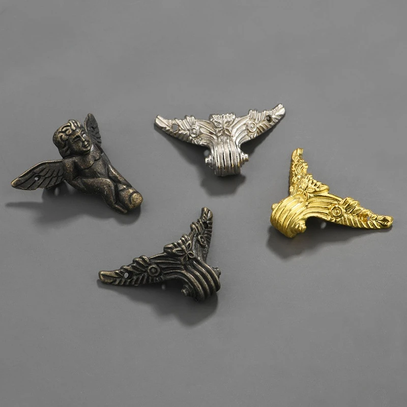 8pcs Antique Corner Brackets Z - Furniture Hardware Antique ulasan dan harga
