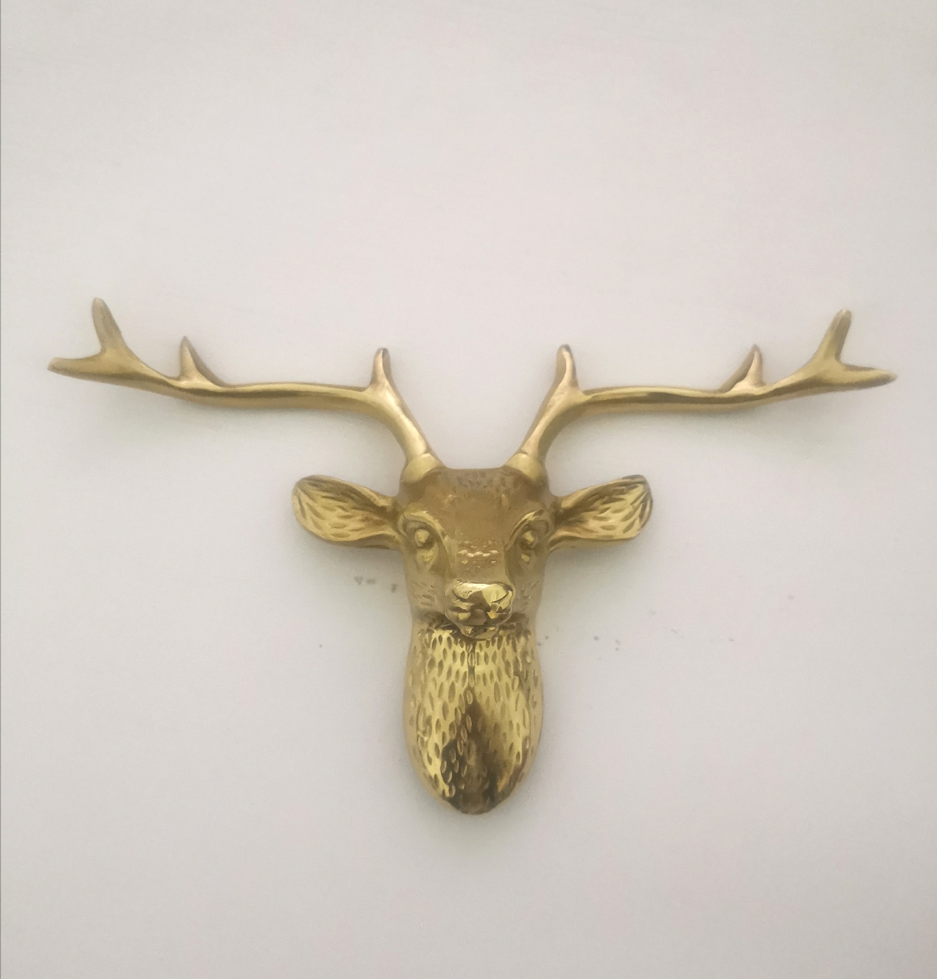 Elk Head Copper Home Decoratio - Furniture Hook Hardware ulasan dan harga