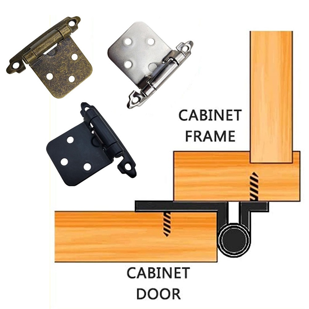 Kitchen Doors Hinges 10pcs Cab - Furniture Hardware Screws ulasan dan harga