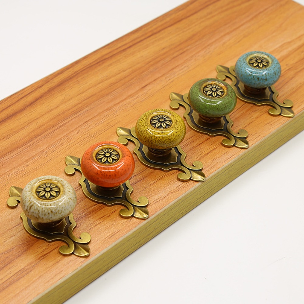 Creative Single Hole Ceramic K - Furniture Hardware Antique ulasan dan harga