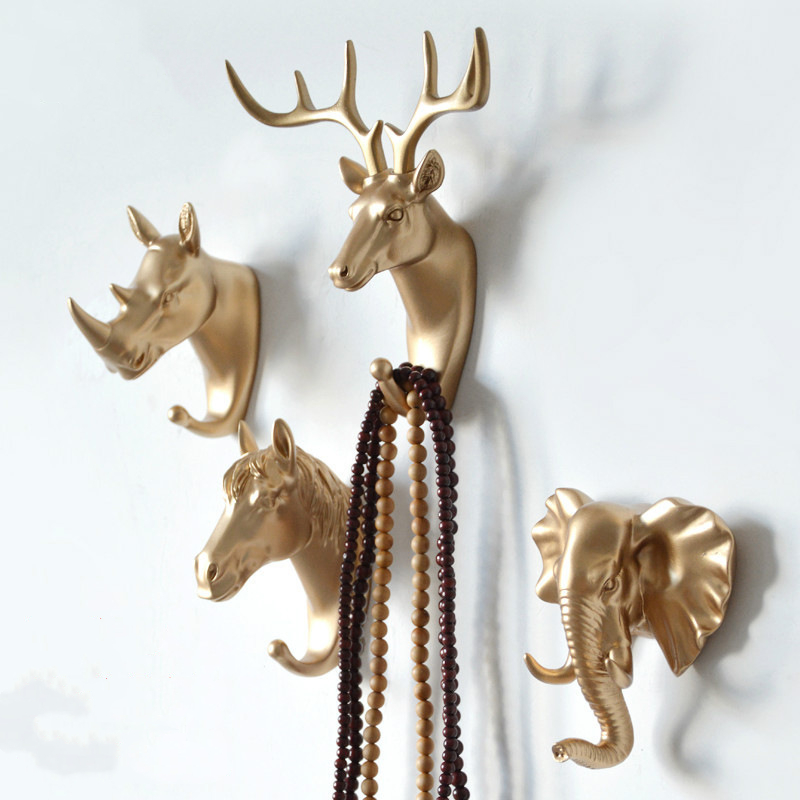 Wall Hanging Hook Deer Antlers - Furniture Hardware Display ulasan dan harga