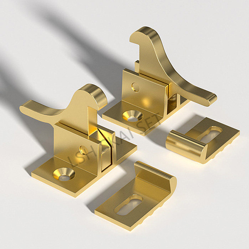 2Pc High-end Brass Fasteners I - Furniture Hook Hardware ulasan dan harga