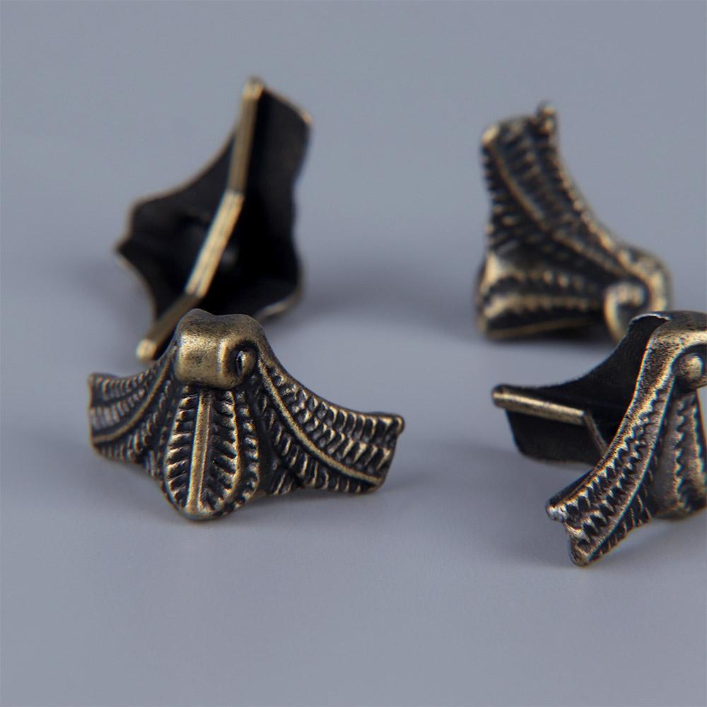 4Pcs Antique Corner Protector  - Furniture Hardware Antique ulasan dan harga