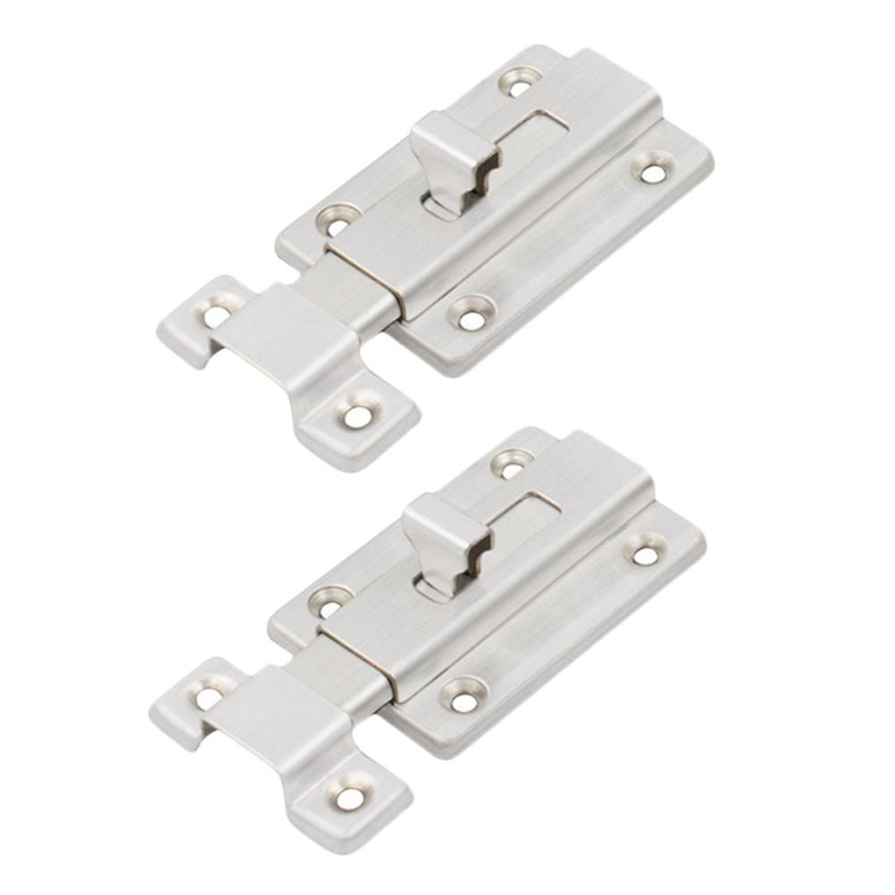 2Pcs Thickened Slide Lock Stai - Barrel Bolt Slide ulasan dan harga