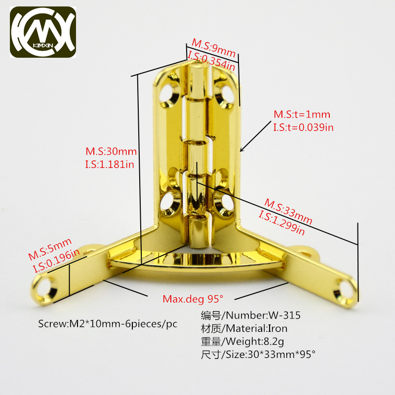 2PC 30*33mm*95deg kimxin High- - Furniture Grade Hardware ulasan dan harga