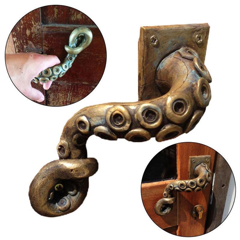 Vintage Octopus Door Knob Outd - Furniture Hardware Knobs ulasan dan harga