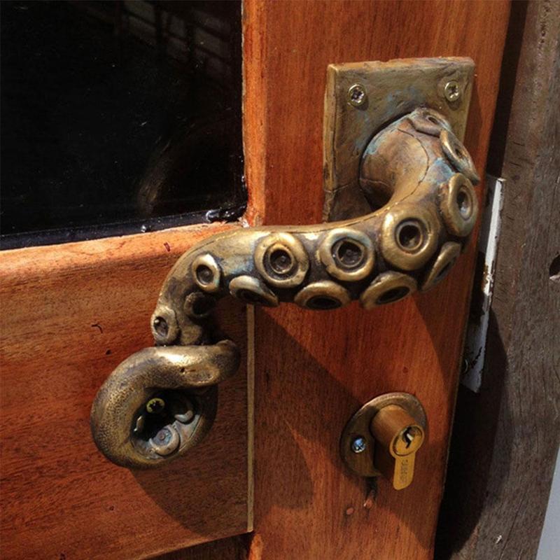 Vintage Octopus Door Knob Outd - Furniture Hardware Knobs ulasan dan harga