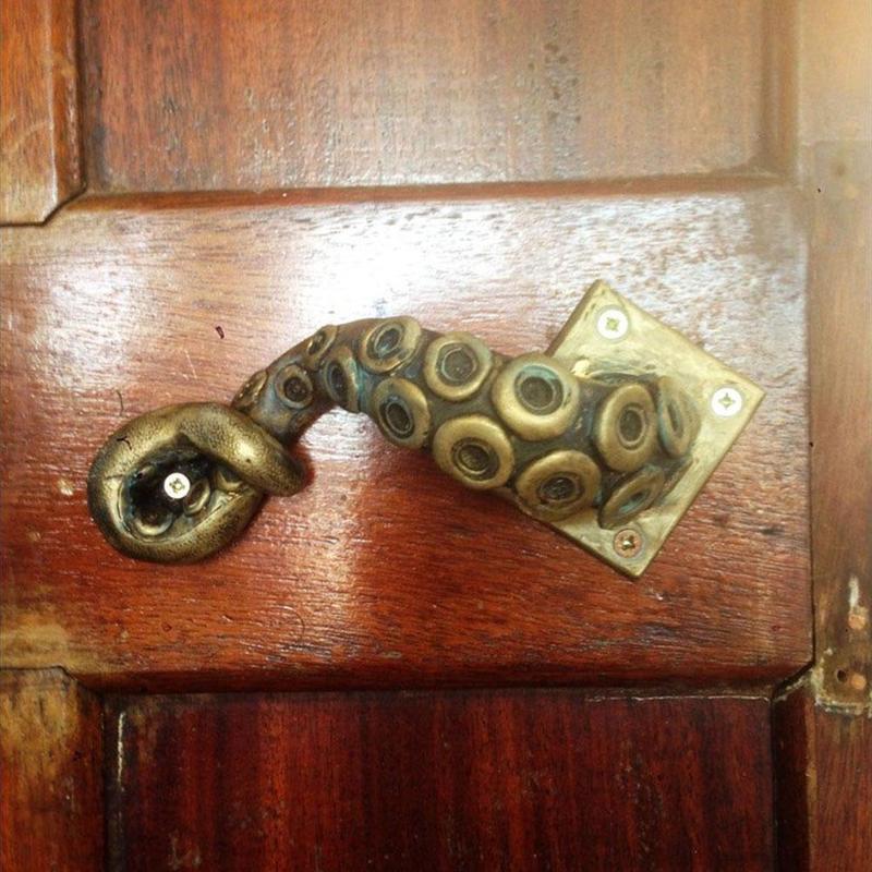 Vintage Octopus Door Knob Outd - Furniture Hardware Knobs ulasan dan harga