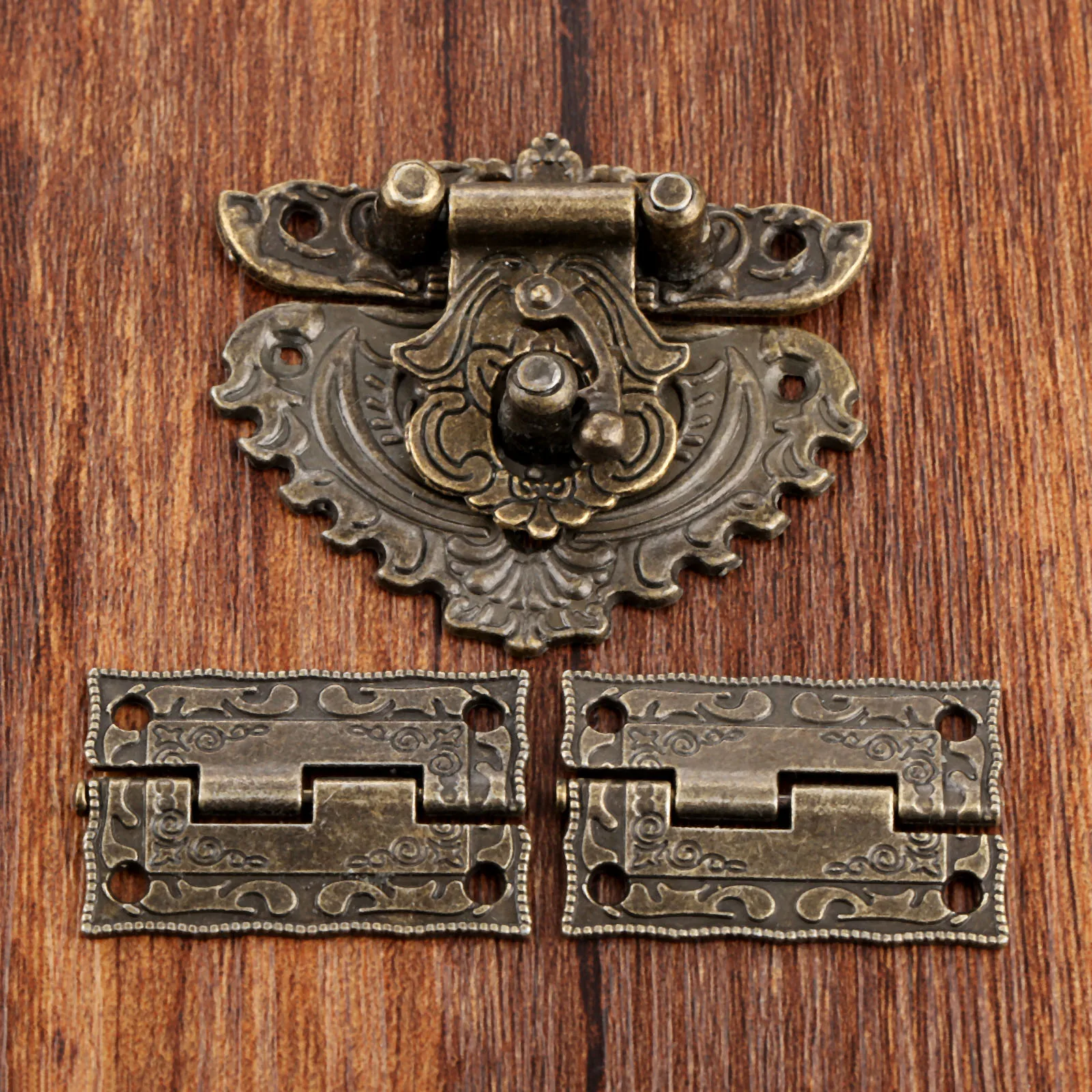 3pcs/set Antique Bronze Padloc - Furniture Hardware Antique ulasan dan harga
