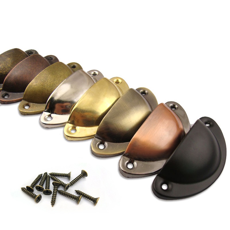 10Pcs Retro Metal Kitchen Draw - Furniture Hardware Antique ulasan dan harga