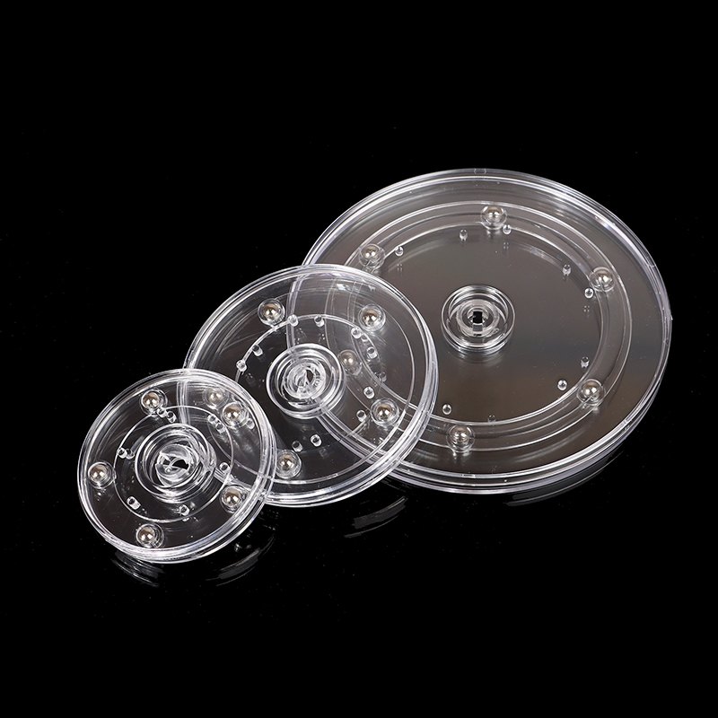 Turntable Transparent Acrylic  - Furniture Hardware Display ulasan dan harga