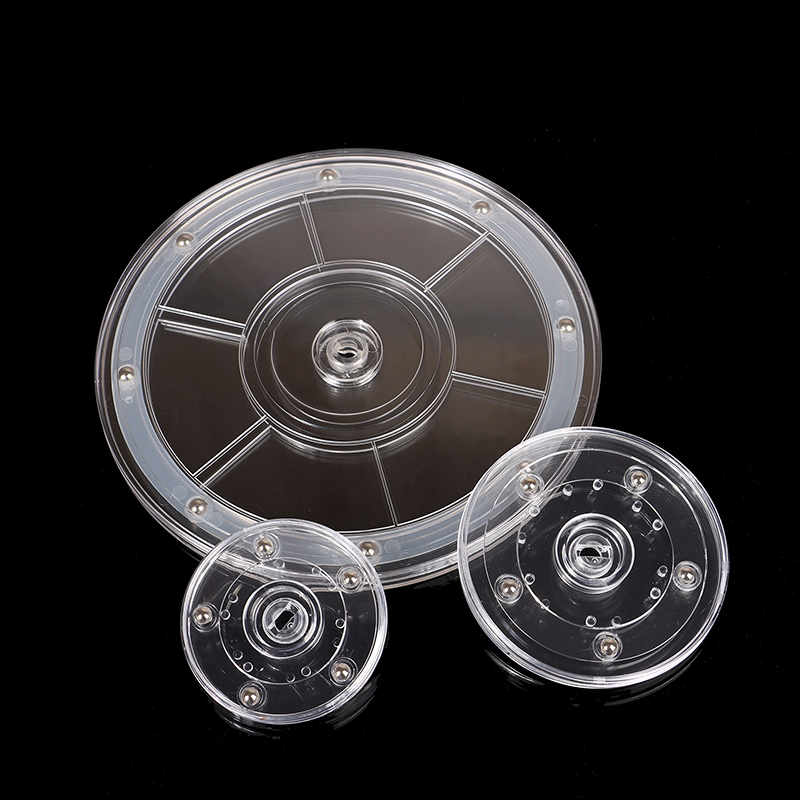 Turntable Transparent Acrylic  - Furniture Hardware Display ulasan dan harga