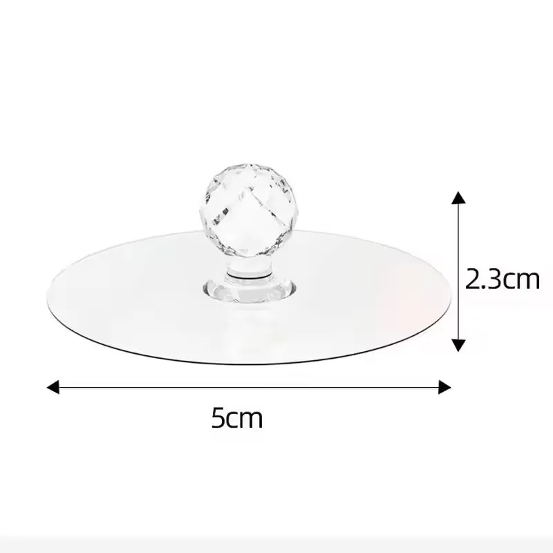 20pcs Transparent Crystal Door - Furniture Hardware Knobs ulasan dan harga
