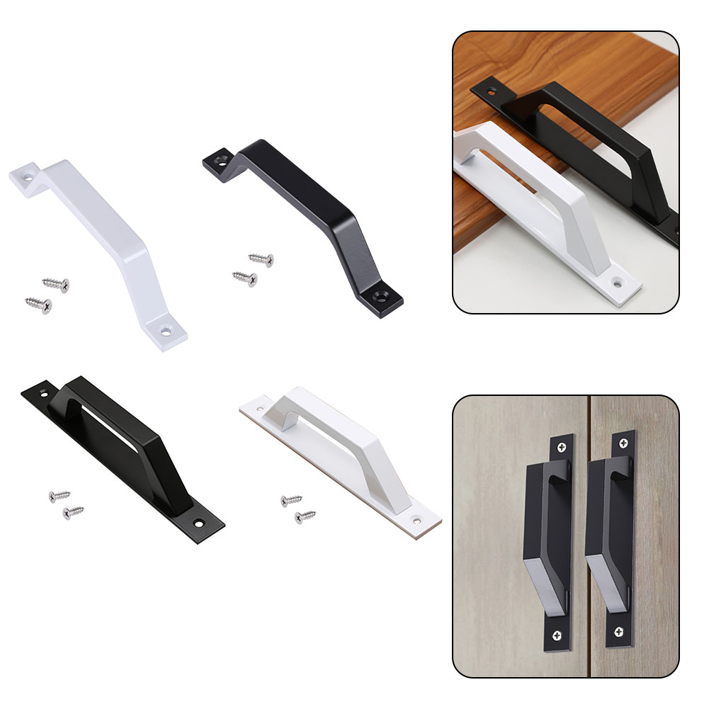 1pc Sliding Barn Door Handle P - Furniture Hardware Screws ulasan dan harga