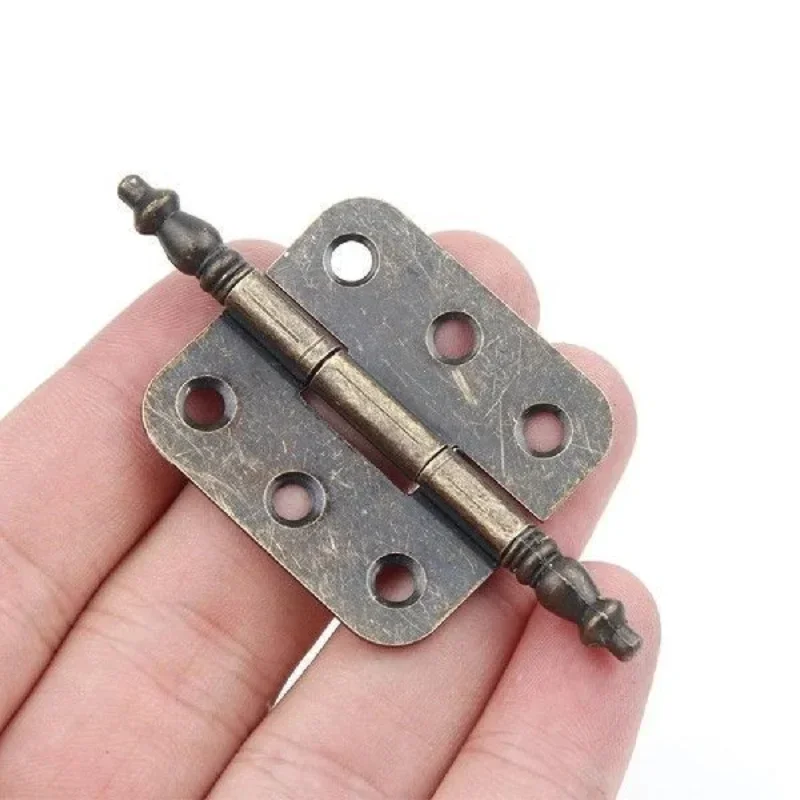 2pcs/set Crown Hinge 6 Holes 1 - Furniture Hardware Screws ulasan dan harga