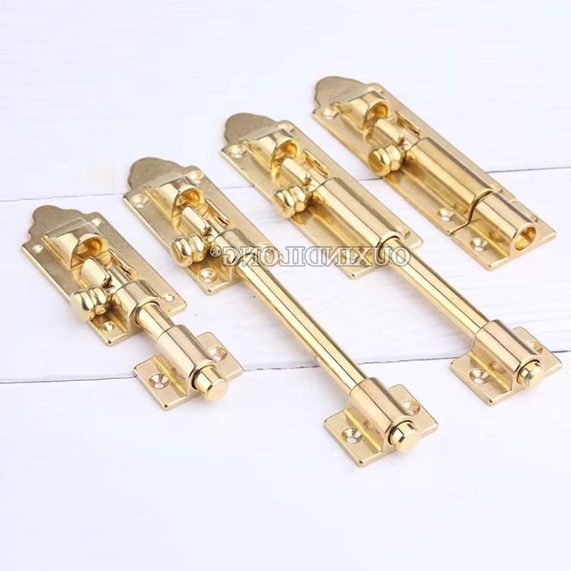 Antique 4PCS Heavy Solid Brass - Barrel Bolt Slide ulasan dan harga