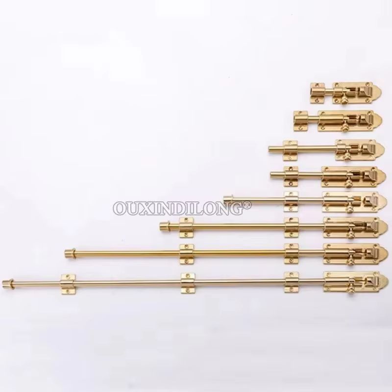 Antique 4PCS Heavy Solid Brass - Barrel Bolt Slide ulasan dan harga