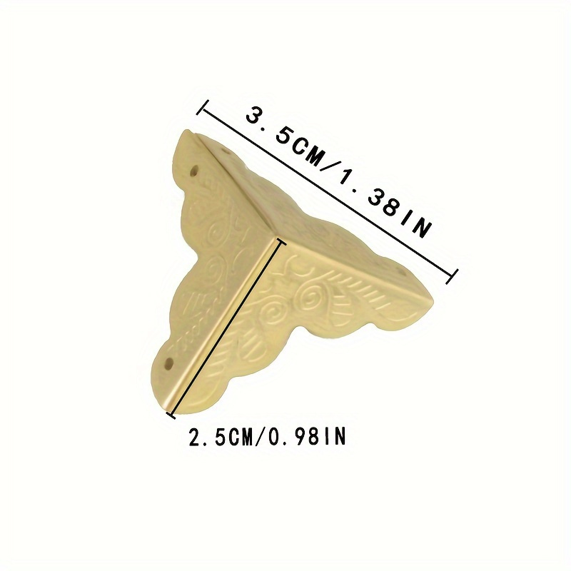 Box Corner Protectors Metal Ca - Furniture Hardware Screws ulasan dan harga