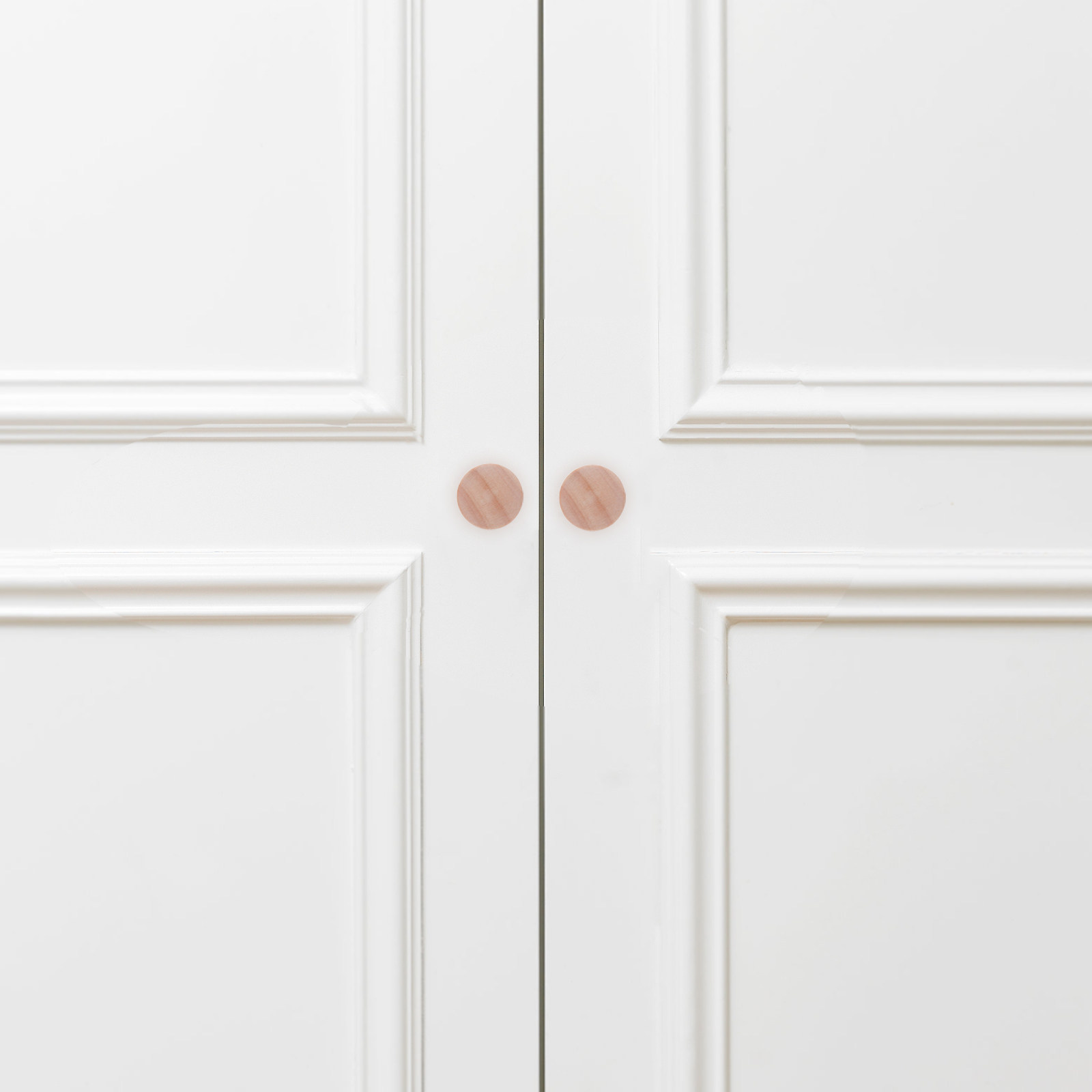 20Pcs Solid Wood Cabinet Knobs - Furniture Hardware Knobs ulasan dan harga