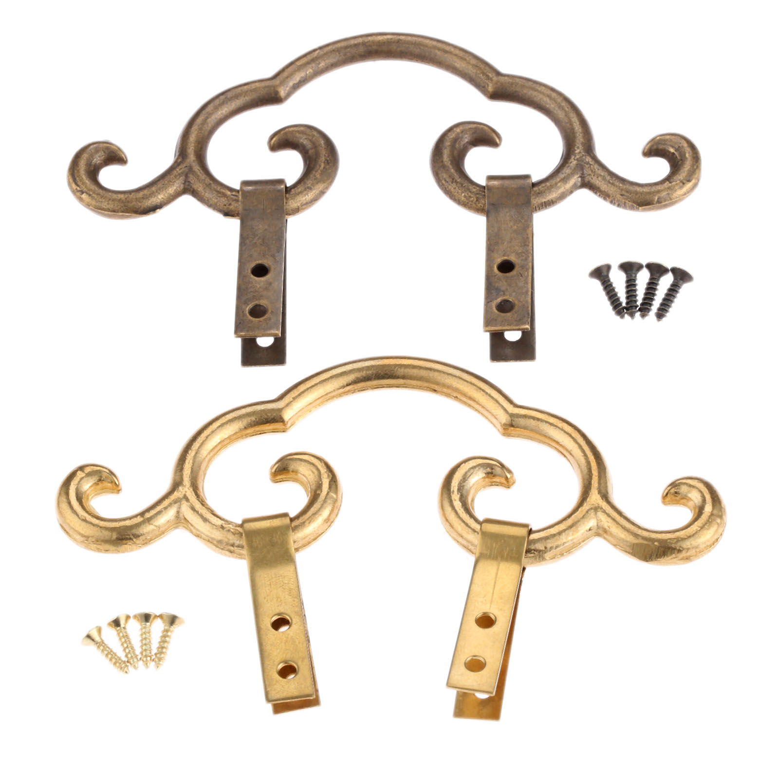 DRELD 1Pc Vintage Brass Antiqu - Furniture Hook Hardware ulasan dan harga